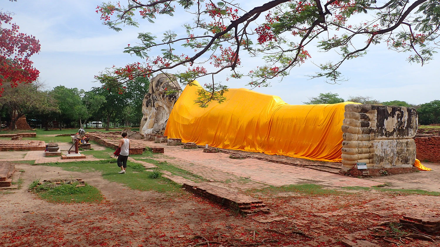 Buda reclinado de Ayuthaya