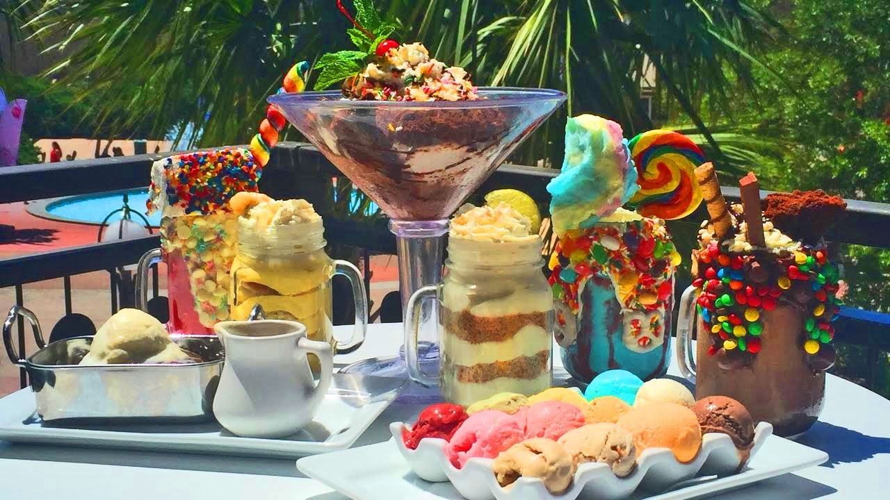 Sobremesas planet hollywood