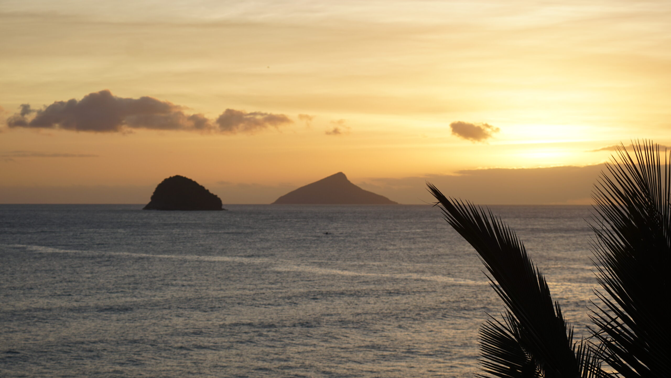 Pôr do Sol na praia de Boiçucanga