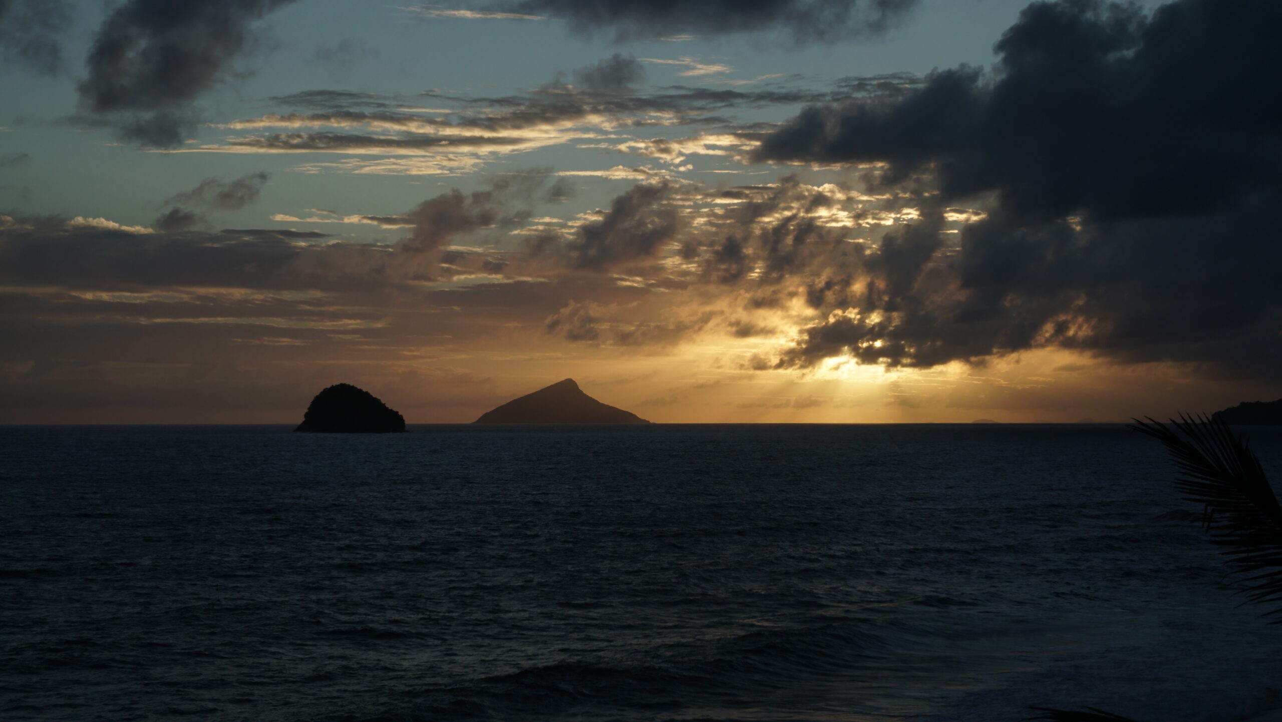 Pôr do Sol na praia de Boiçucanga