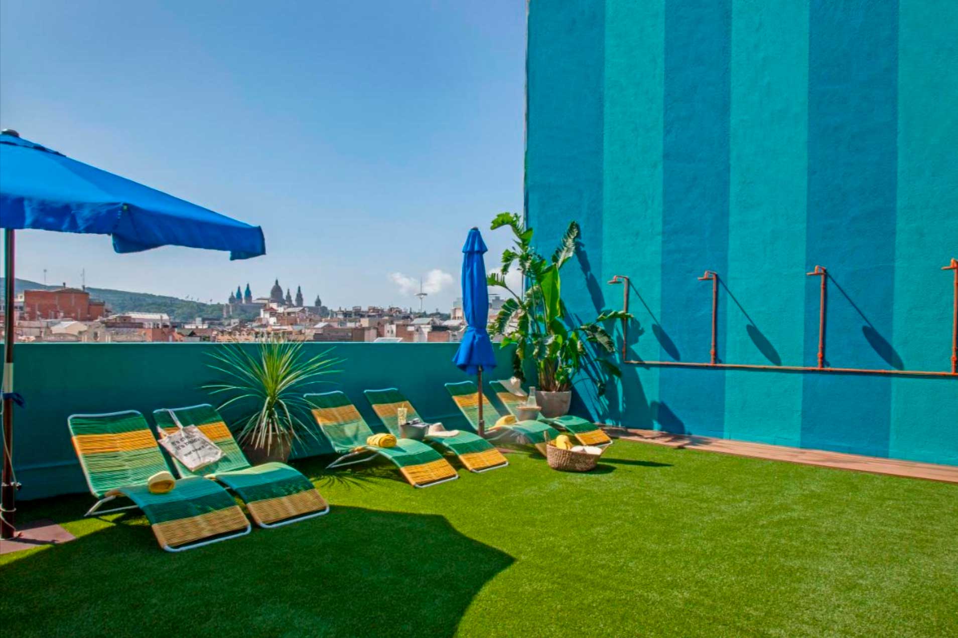 Solário com vista pra cidade - Chic e Basic Velvet