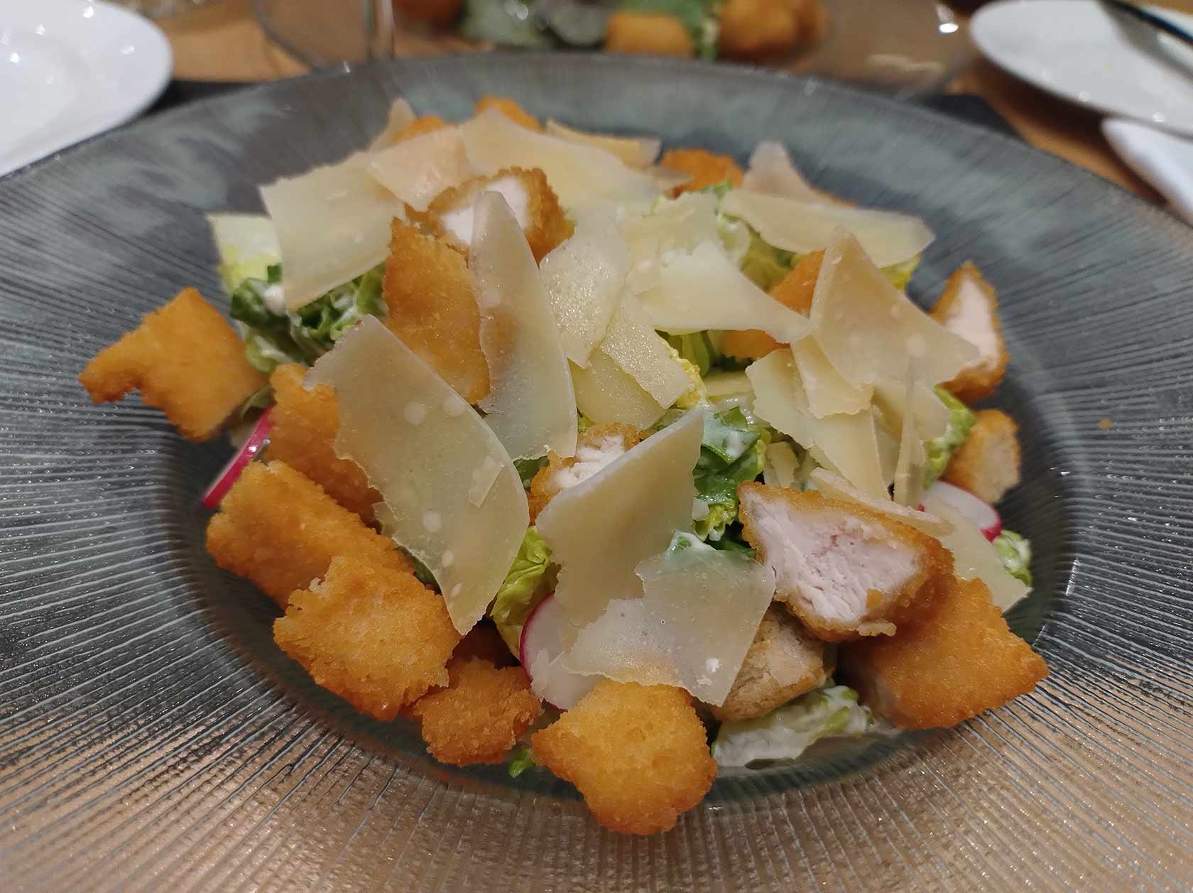 Salada Cesar no Restaurante do Double Tree By Hilton